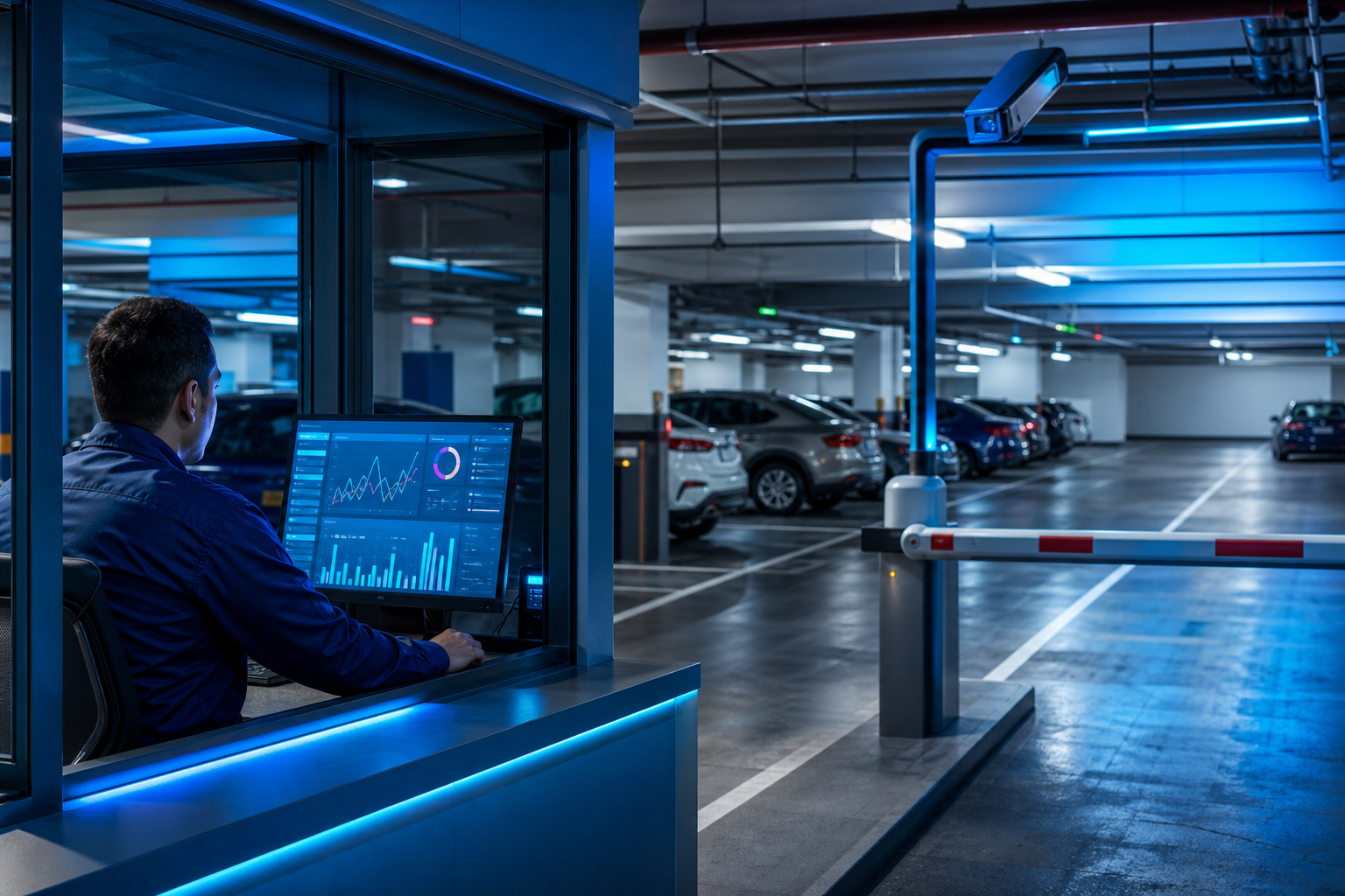 Administración de parqueaderos en Colombia: monitoreo, software y control de acceso